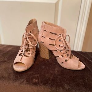 Soda - Blush Booties